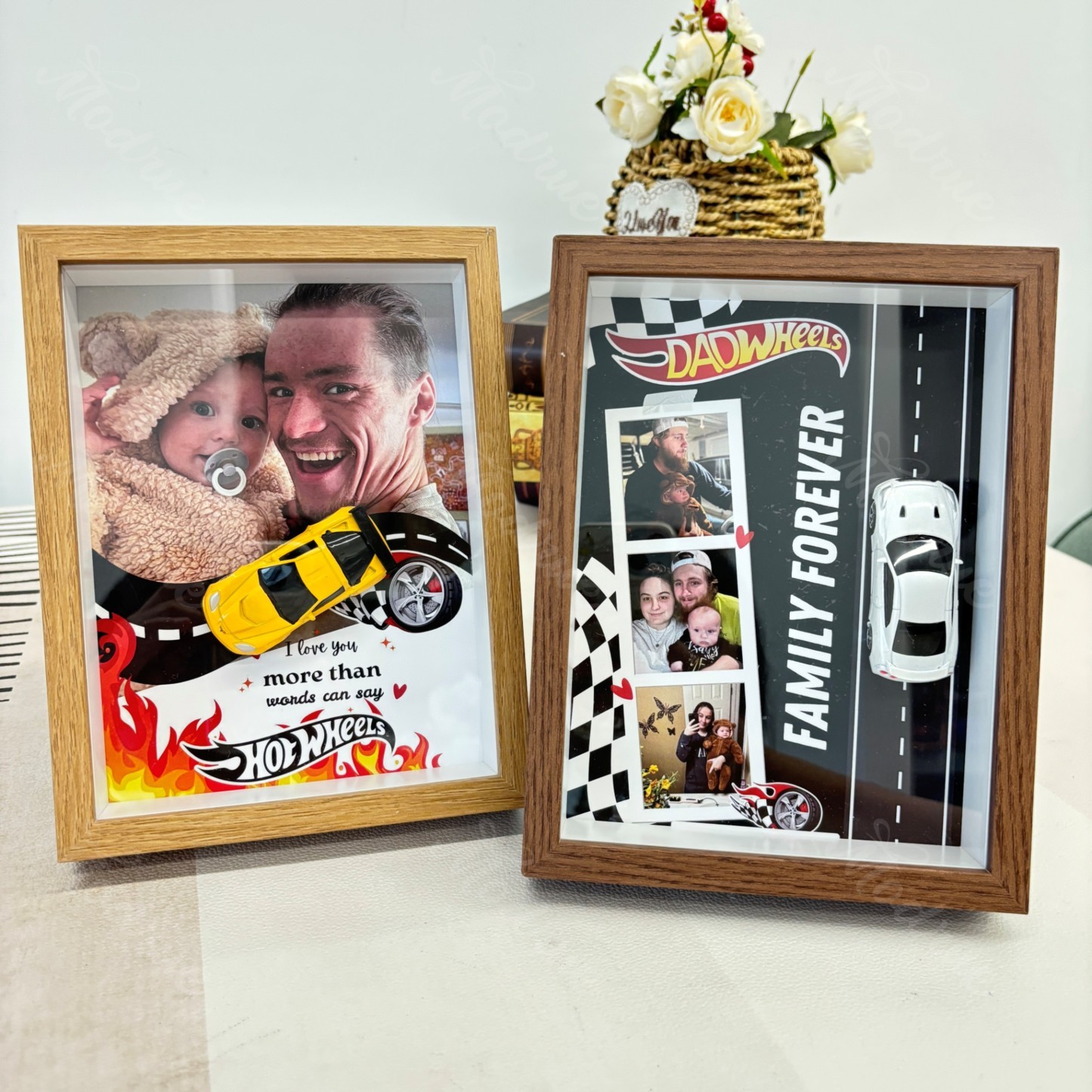 Personalized Car Display Frame with Photo
