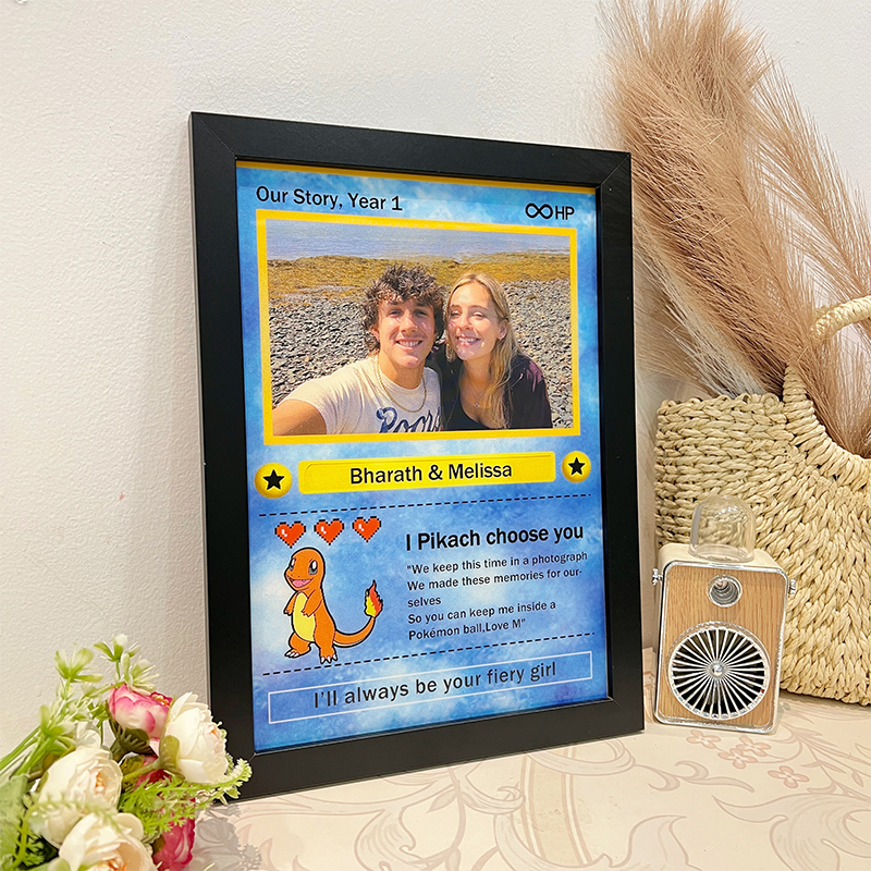 Poke Anime Magical Photo Raster Tilt Frame: Real to Ghibli Art🔥