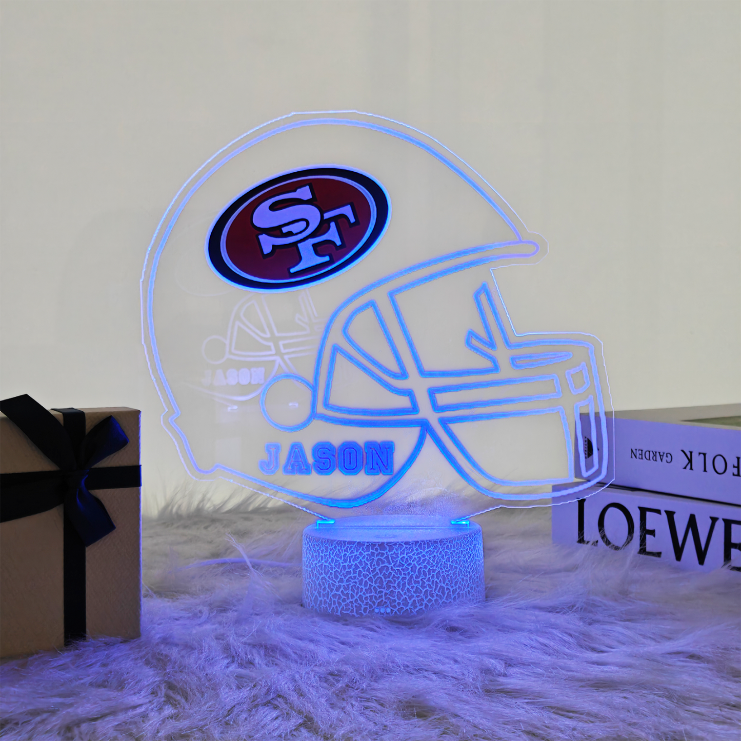 Personalized Football Sports LED Light