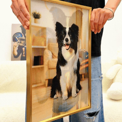 Custom American Football NFL Raster Pet Portraits 🏈 