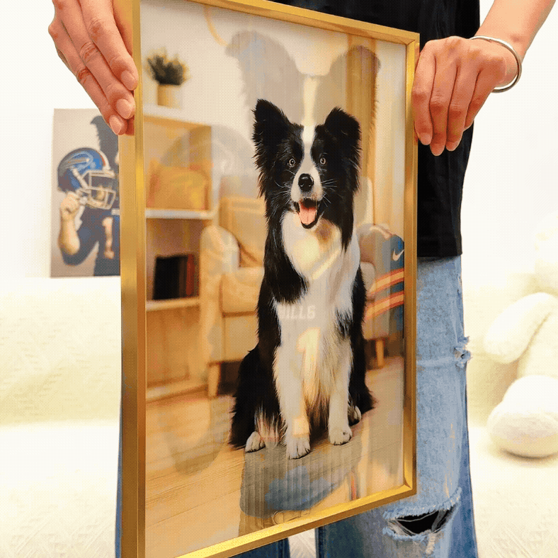 Custom American Football NFL Raster Pet Portraits 🏈 