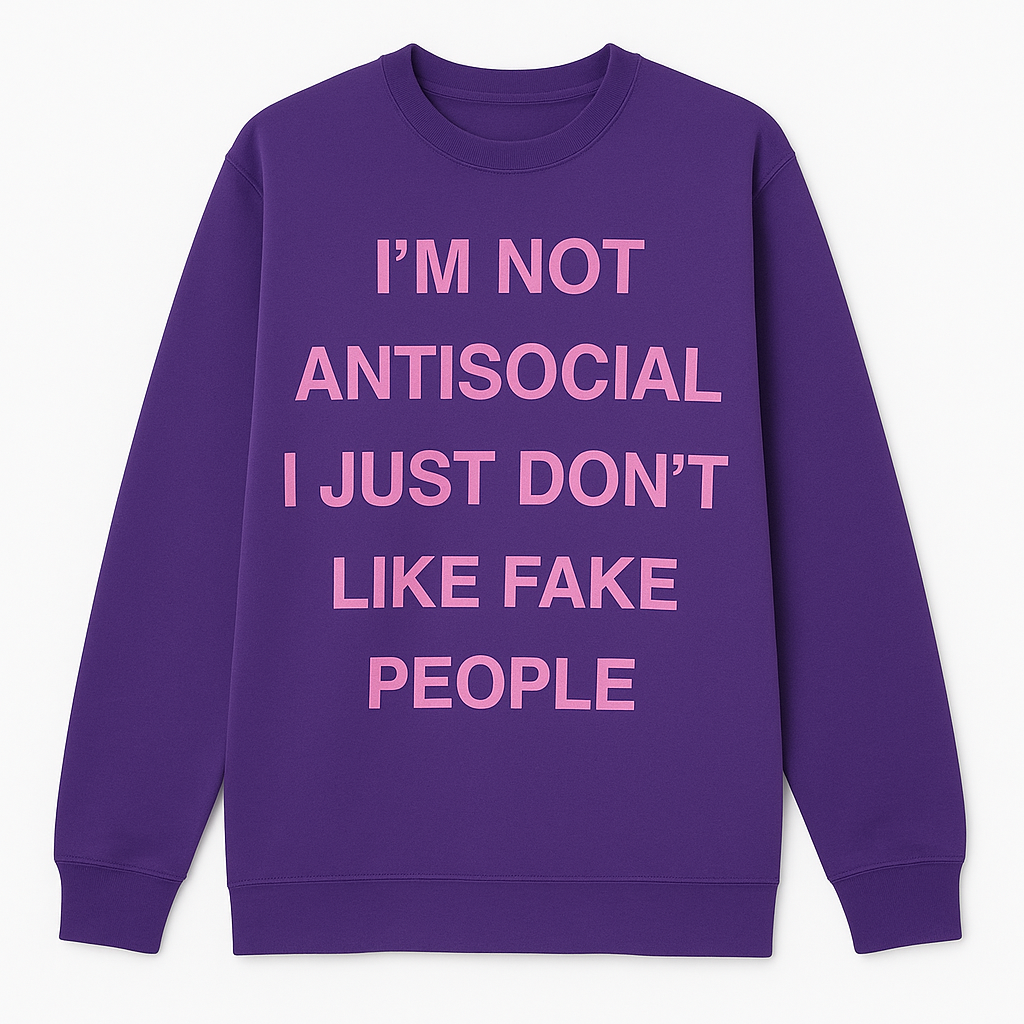 Custom Antisocial Tee Fashion Shirts 🎀