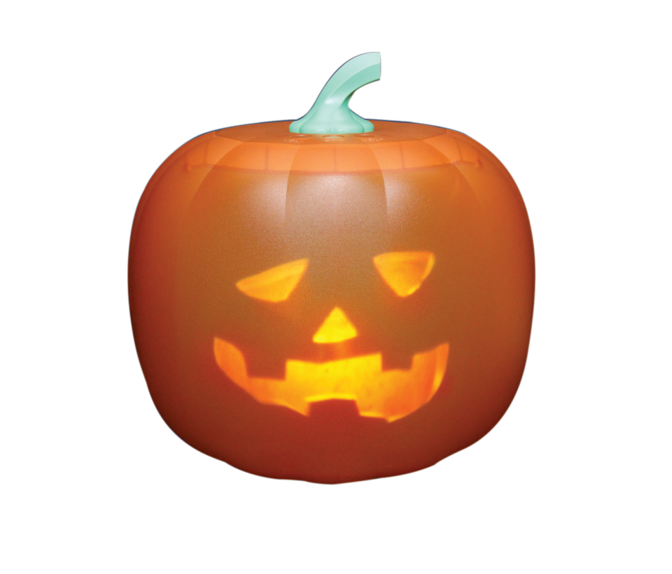 Jabberin Jack Talking Animated Pumpkin with 8 Inch Screen and Built-in Projector + Speaker