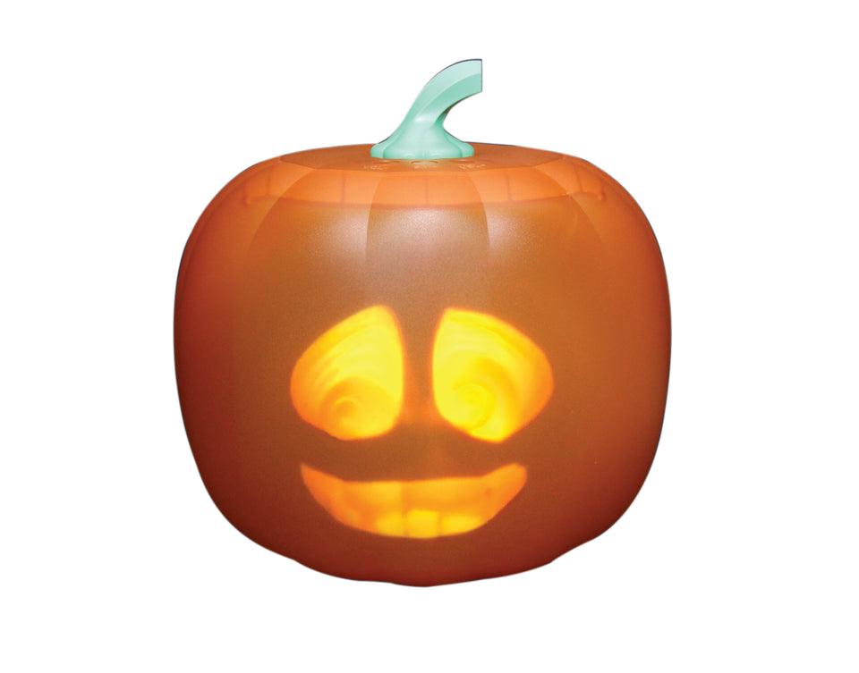 Jabberin Jack Talking Animated Pumpkin with 8 Inch Screen and Built-in Projector + Speaker