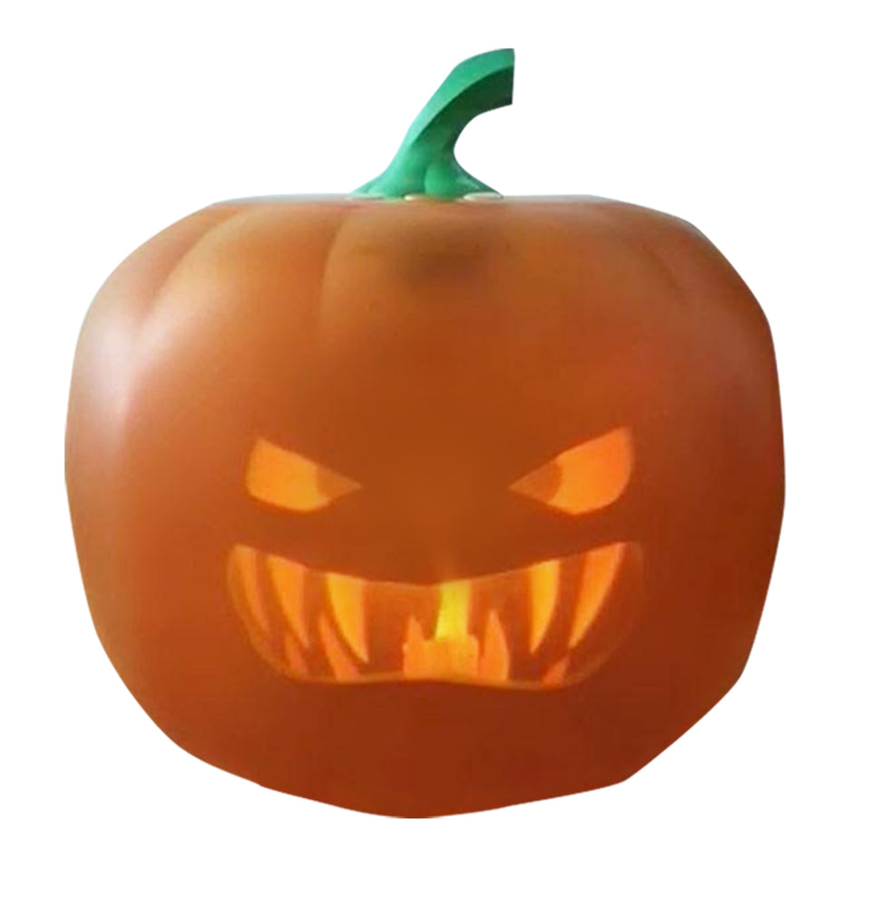 Jabberin Jack Talking Animated Pumpkin with 8 Inch Screen and Built-in Projector + Speaker