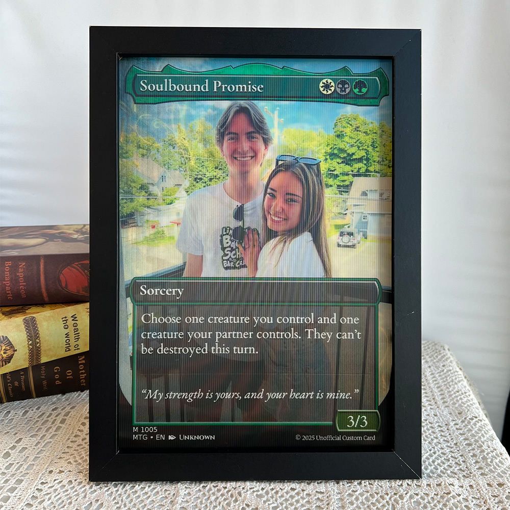 Custom Anime Couples MTG Magic TCG Frame Wall Art