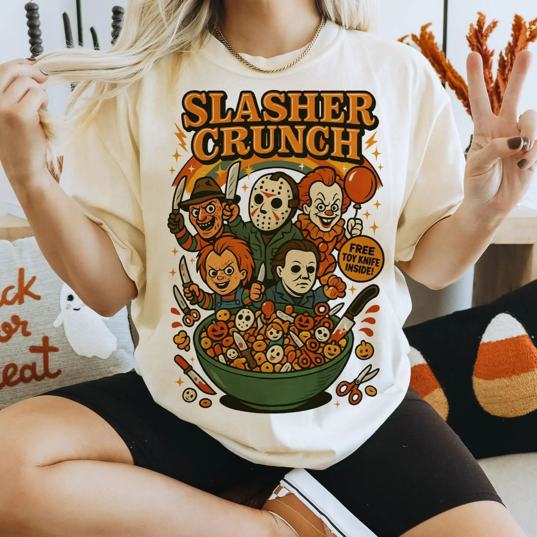 Funny Halloween Graphic T-Shirt