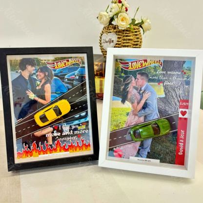 Personalized Car Display Frame with Photo