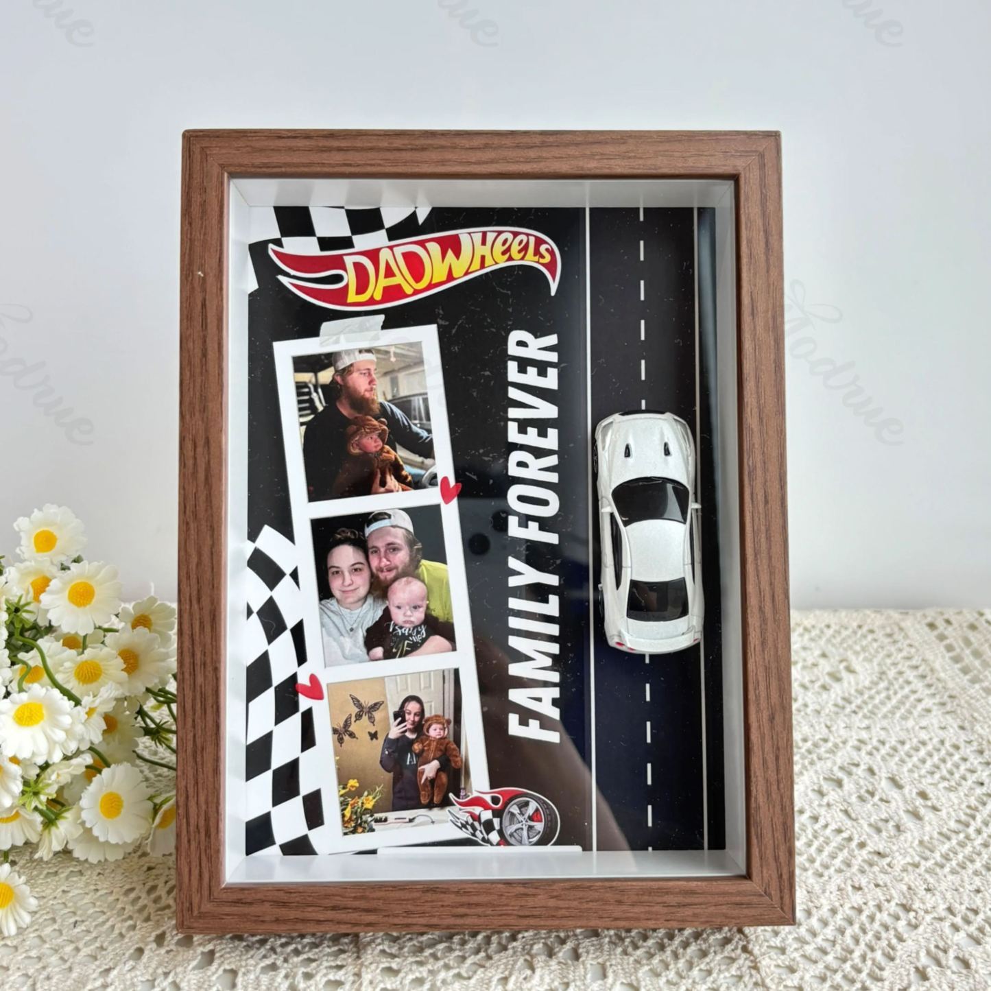 Personalized Car Display Frame with Photo