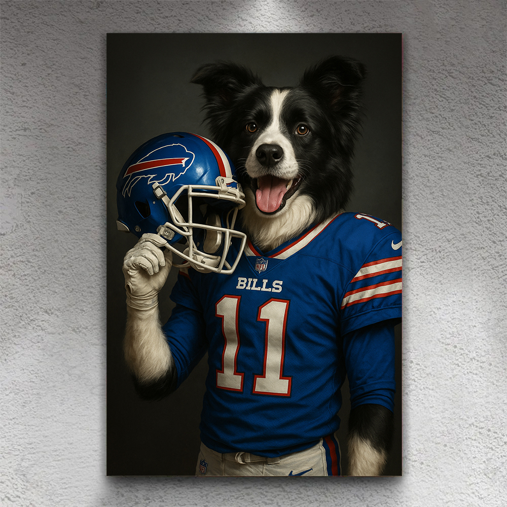 Custom NFL Pet Portraits