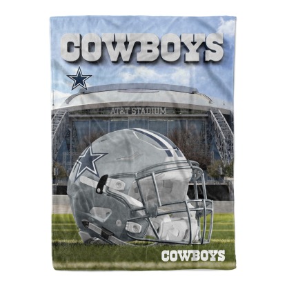 Personalized NFL Stadium View Blanket