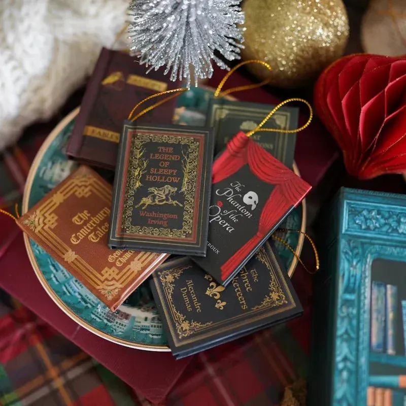 Mini Christmas Book Ornament Advent🎄