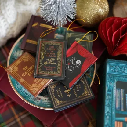 Mini Christmas Book Ornament Advent🎄