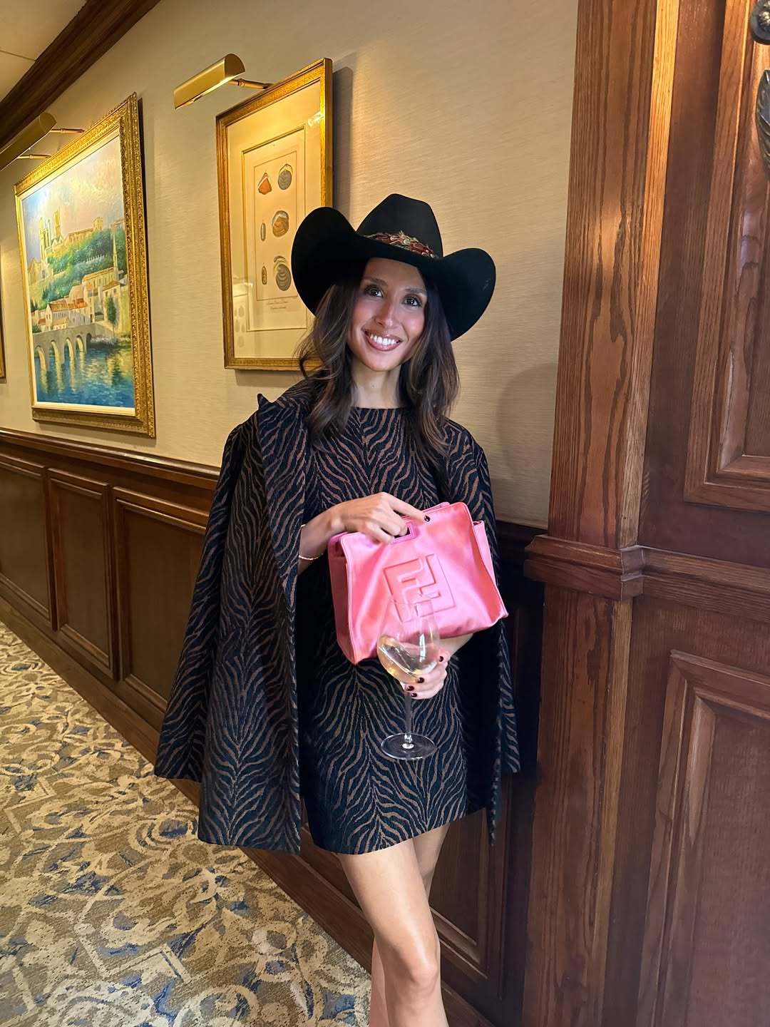 Zebra Print Statement Coat