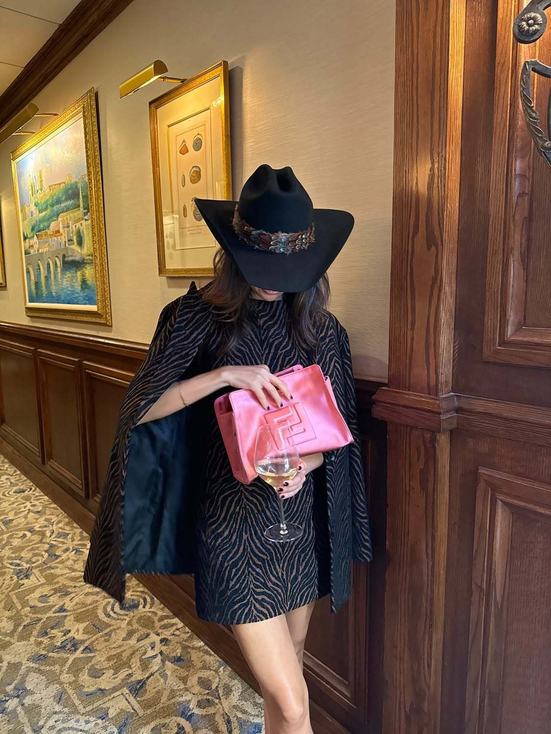 Zebra Print Statement Coat