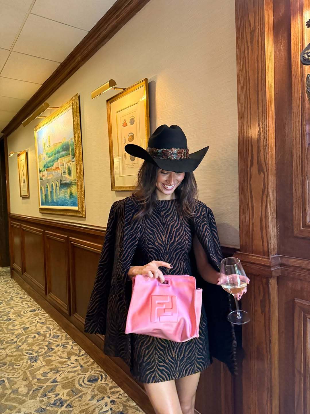 Zebra Print Statement Coat