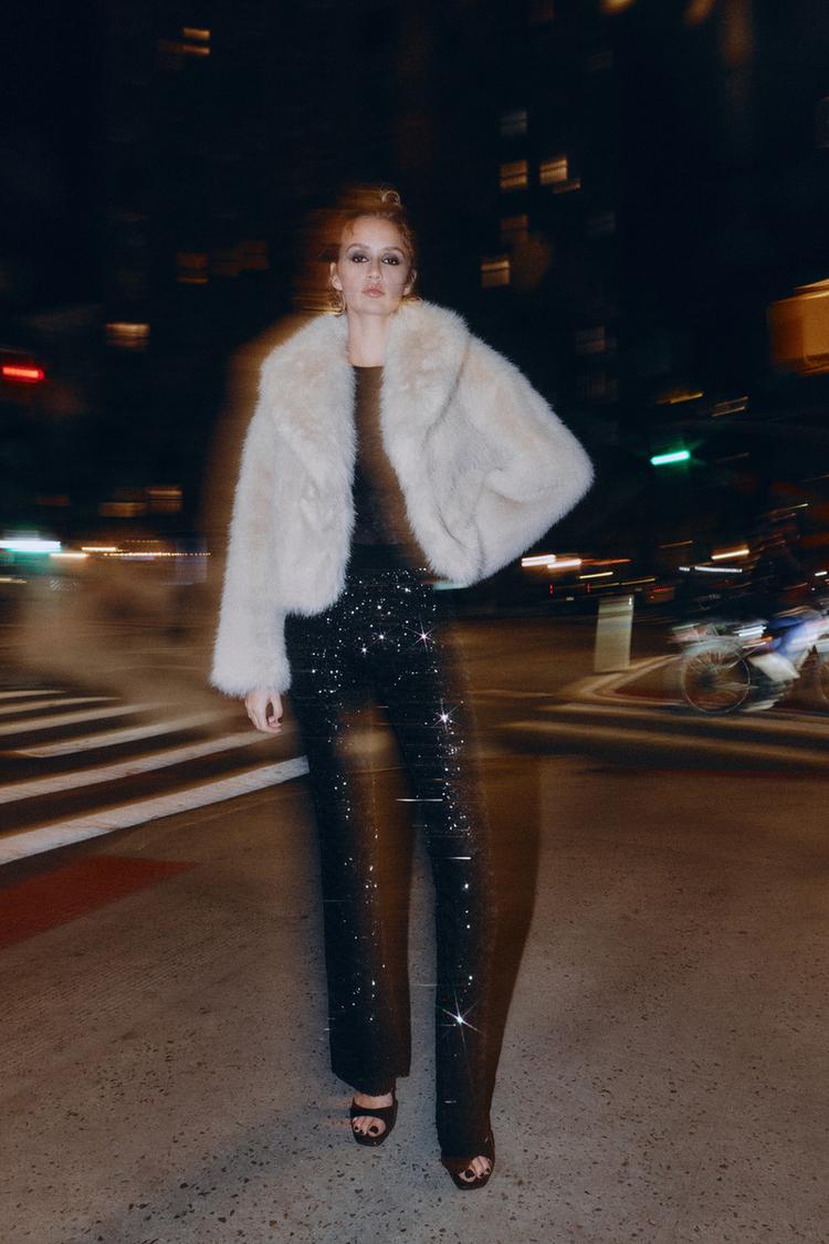 Nightfall Sequin Flare Pants