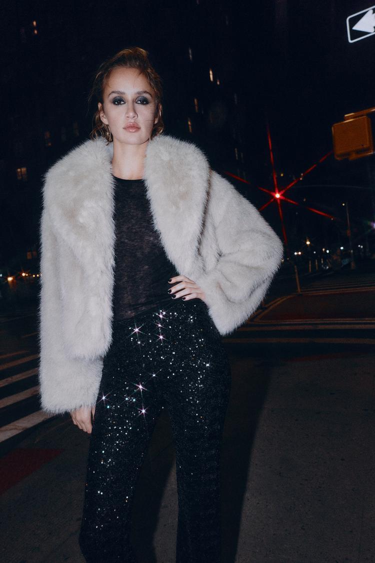Nightfall Sequin Flare Pants
