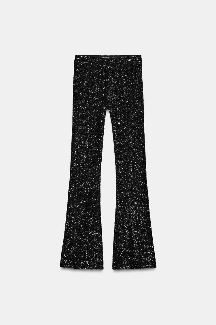 Nightfall Sequin Flare Pants