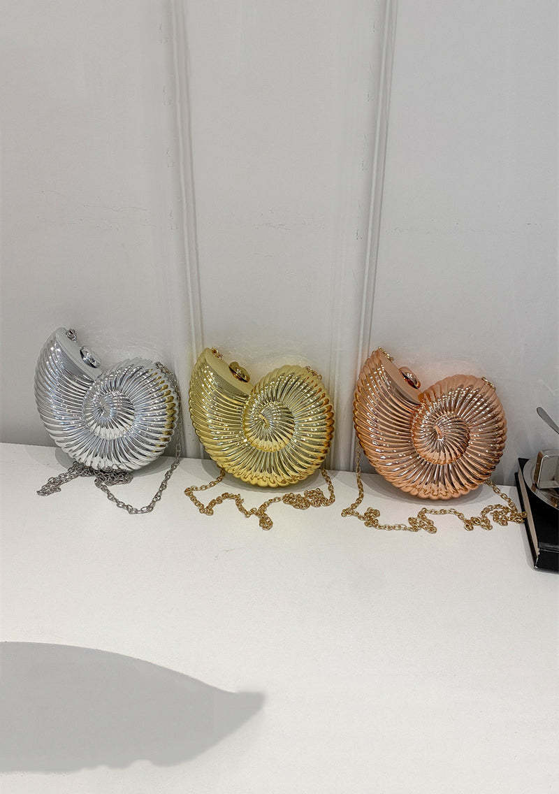 Acrylic Crossbody Bag Summer Conch Evening Bag-ROVOLE