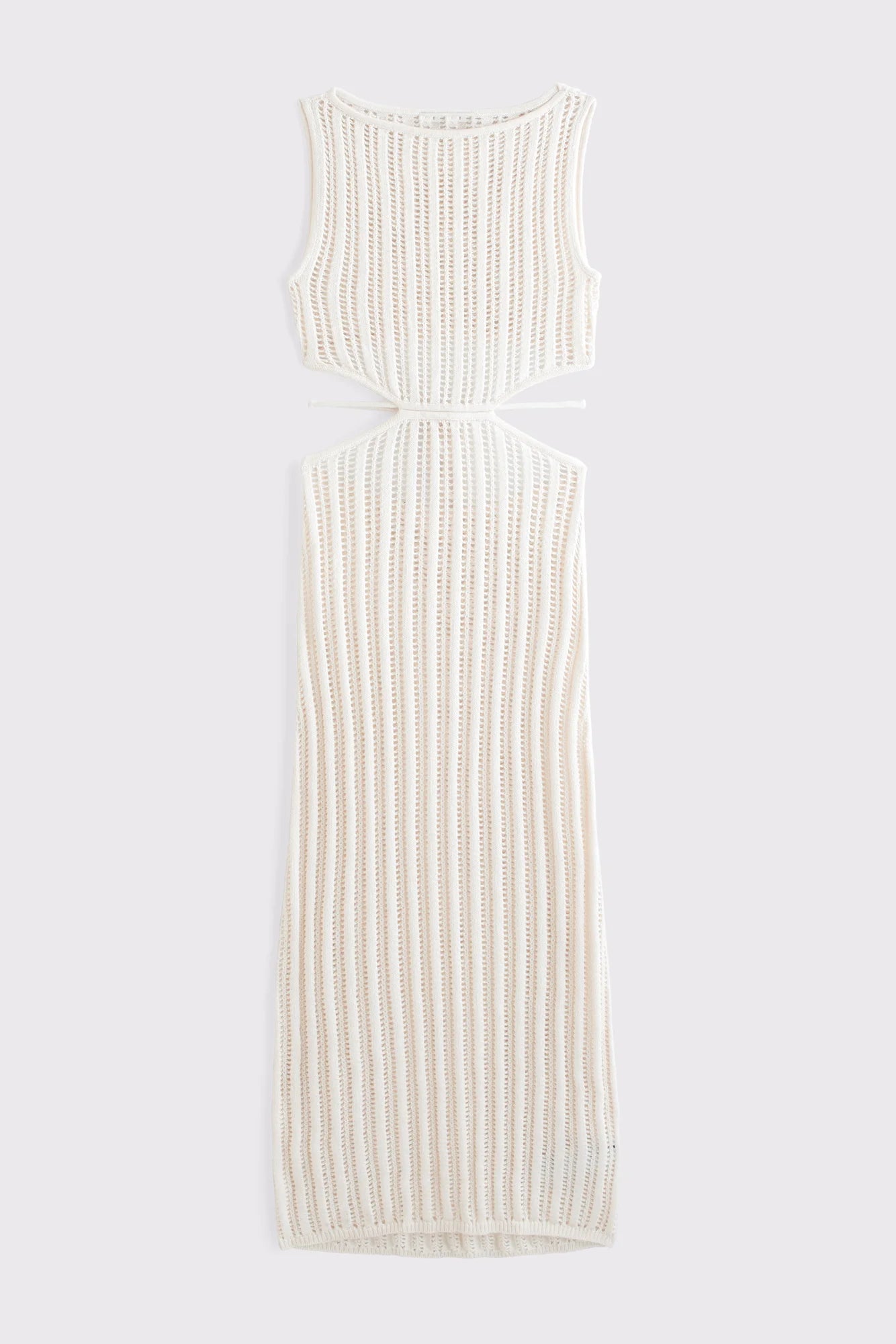 Crochet-Style Cutout Maxi Dress Coverup-ROVOLE