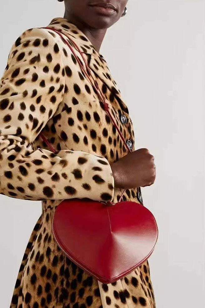 Korean Japanese Style Cute Heart Phone Bag-ROVOLE