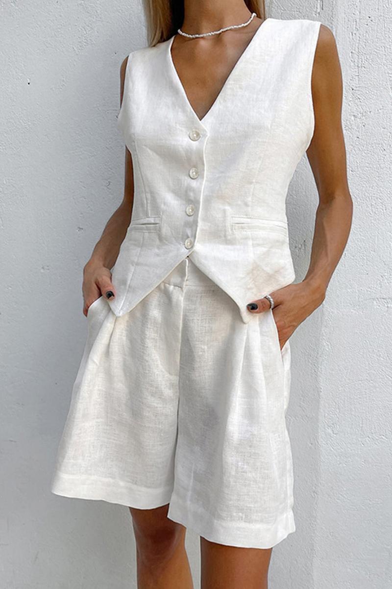 Paros Cover Up Two Piece Shorts Set-ROVOLE