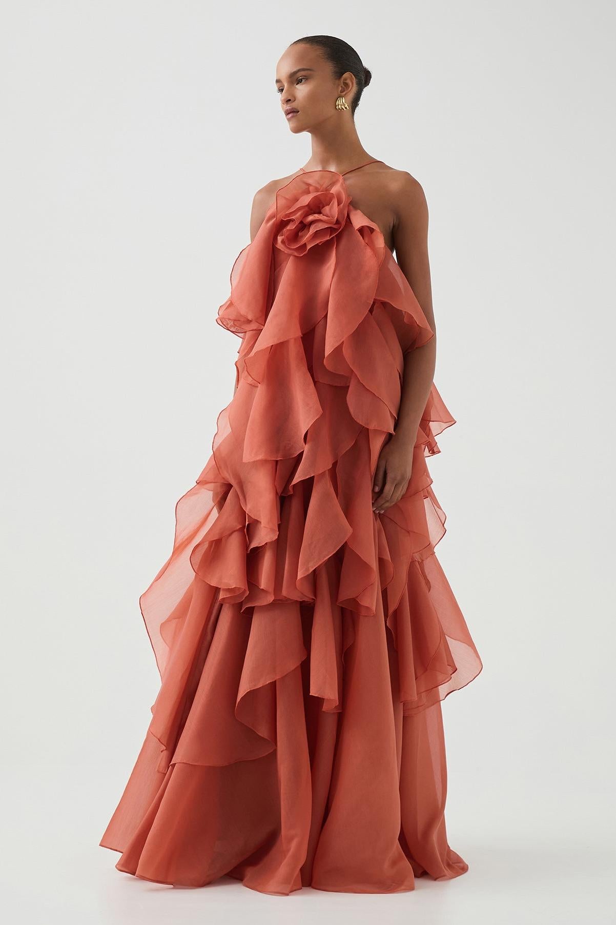 Tartar Castle Stacks Maxi Dress-ROVOLE