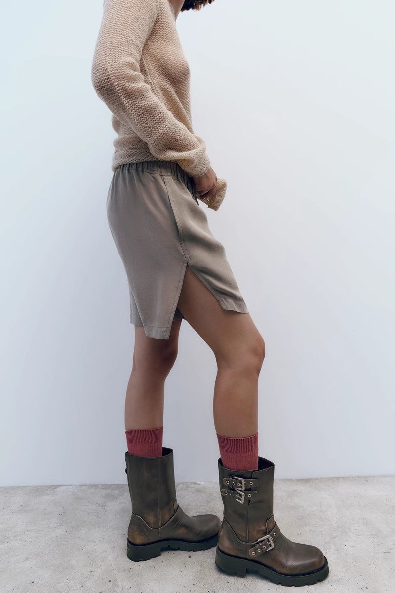 Western Vintage Ankle Boots-ROVOLE