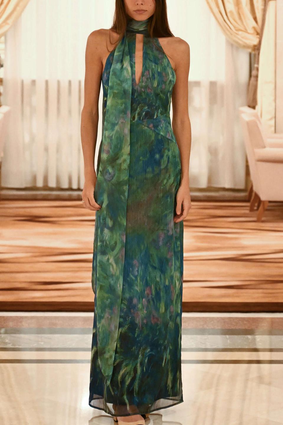 Monet Maxi Dress - Lrises-ROVOLE