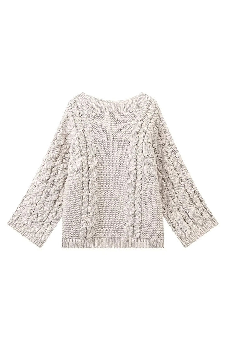 Bell Sleeve Sweater-ROVOLE