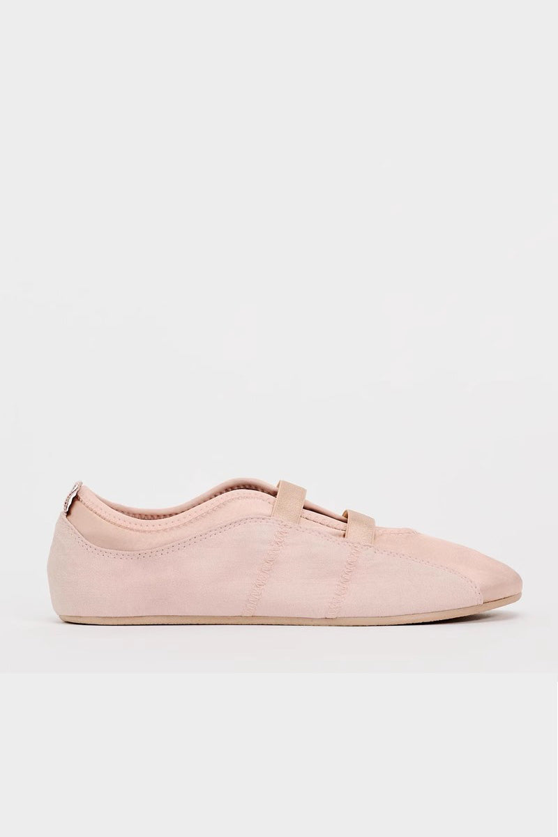 Satin Ballet Flats-ROVOLE