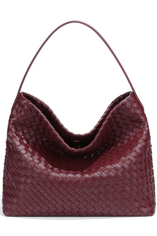Woven Large Capacity Shoulder Crossbody Bag-ROVOLE