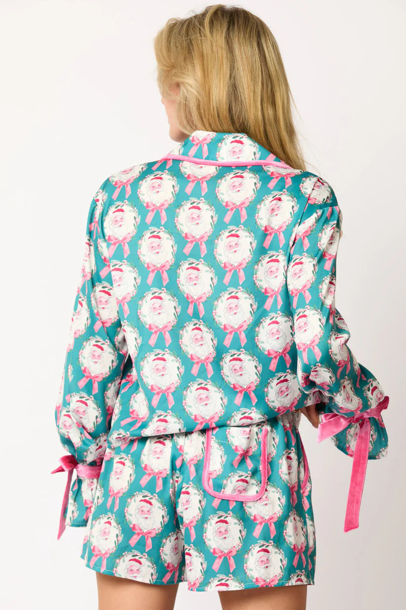 Christmas Character Sprint Pajama Short Set-ROVOLE