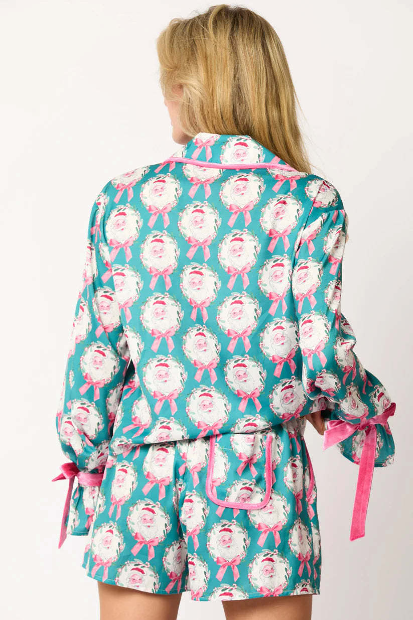 Christmas Character Sprint Pajama Short Set-ROVOLE