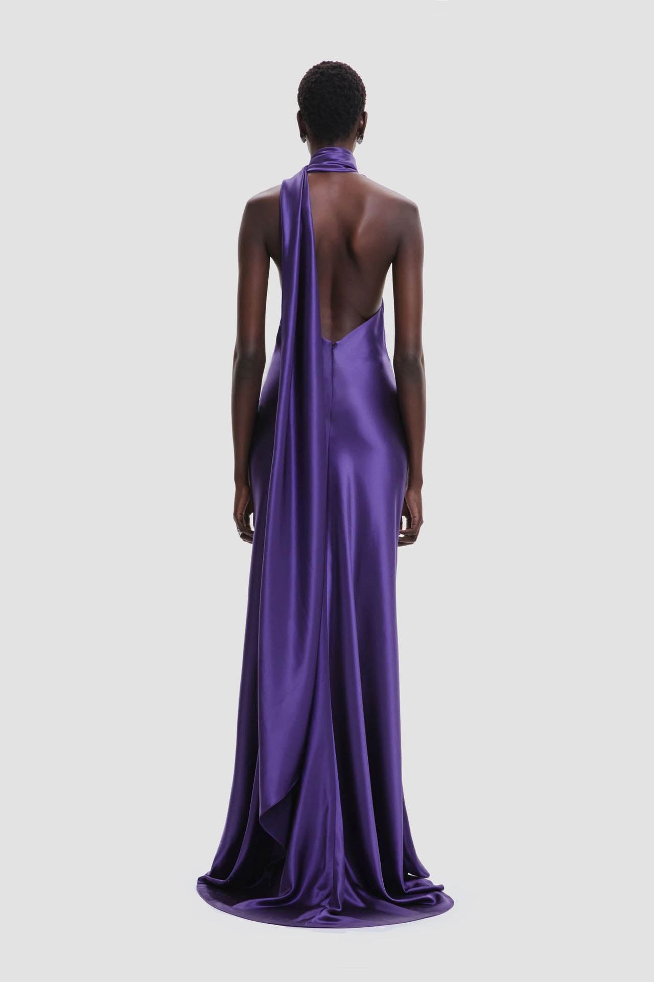 Moonlit Lilac Gown-ROVOLE