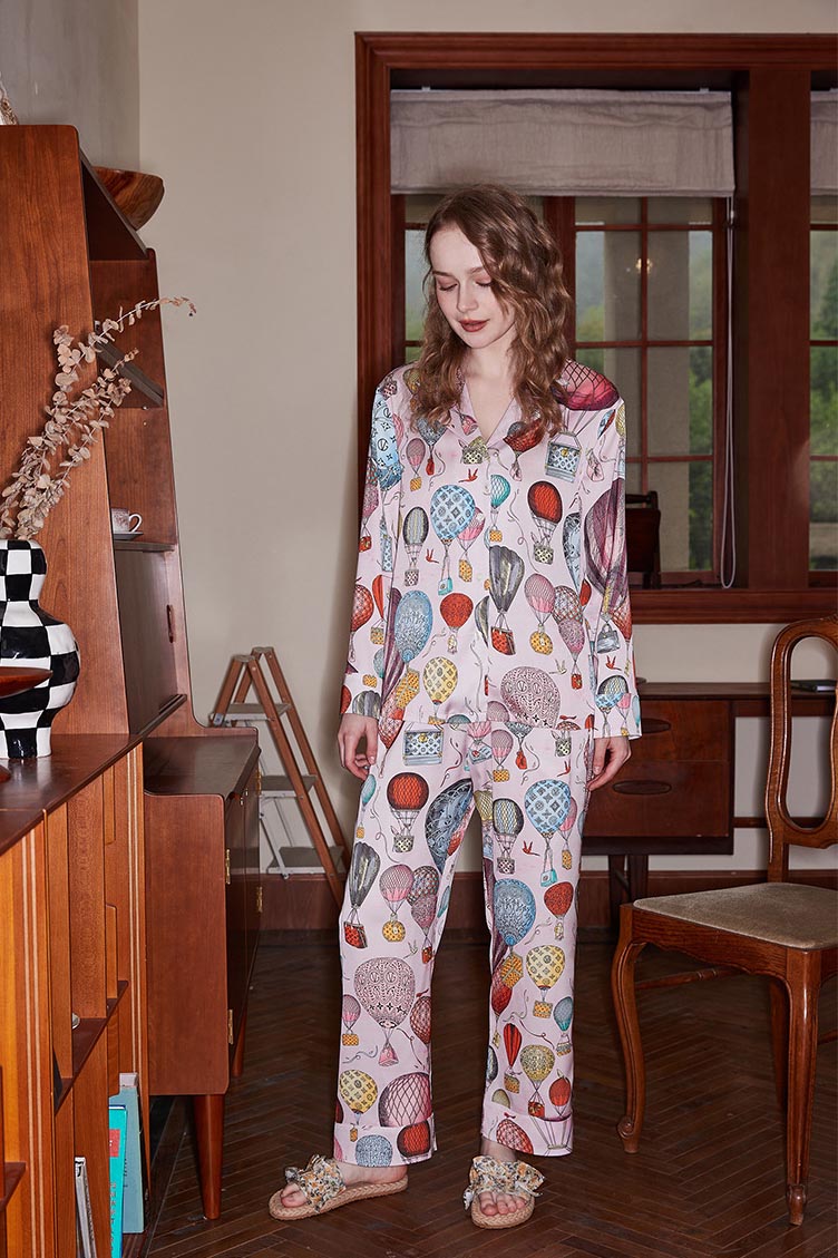 Foundation Hot Air Balloon Pajama Set-ROVOLE