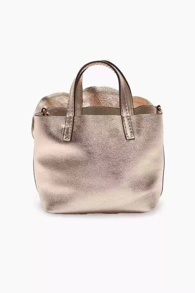 Floral PU Leather Handbag-ROVOLE