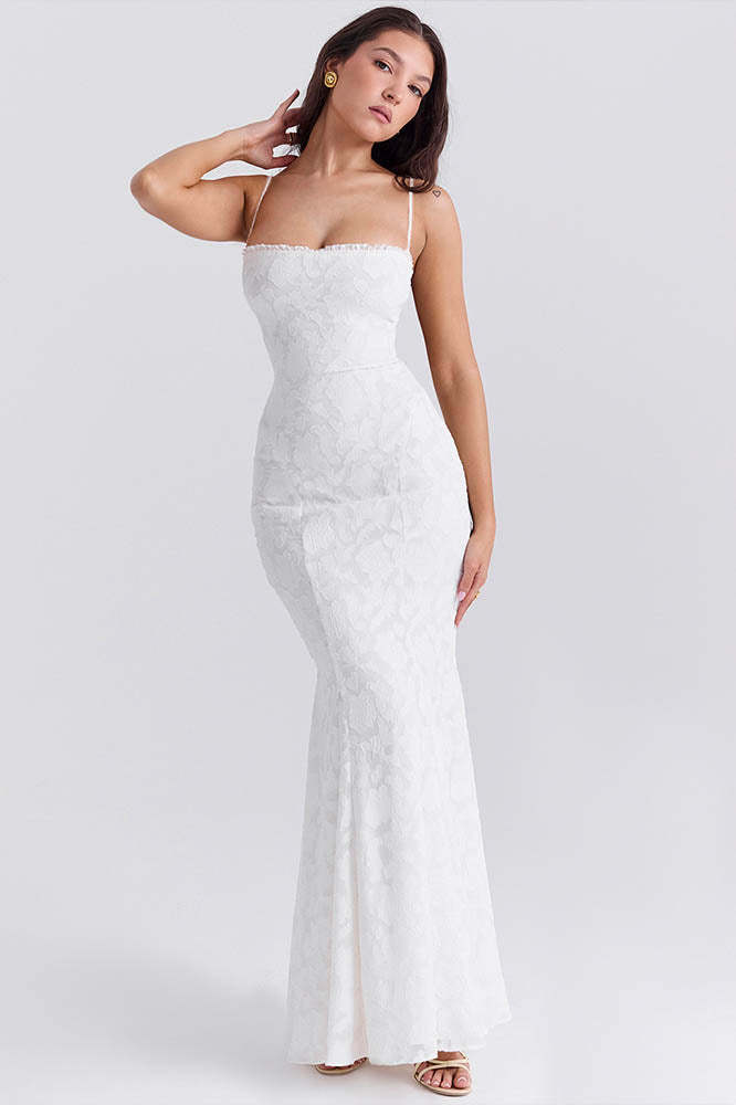 Tied Allure – Backless Slim Dress-ROVOLE