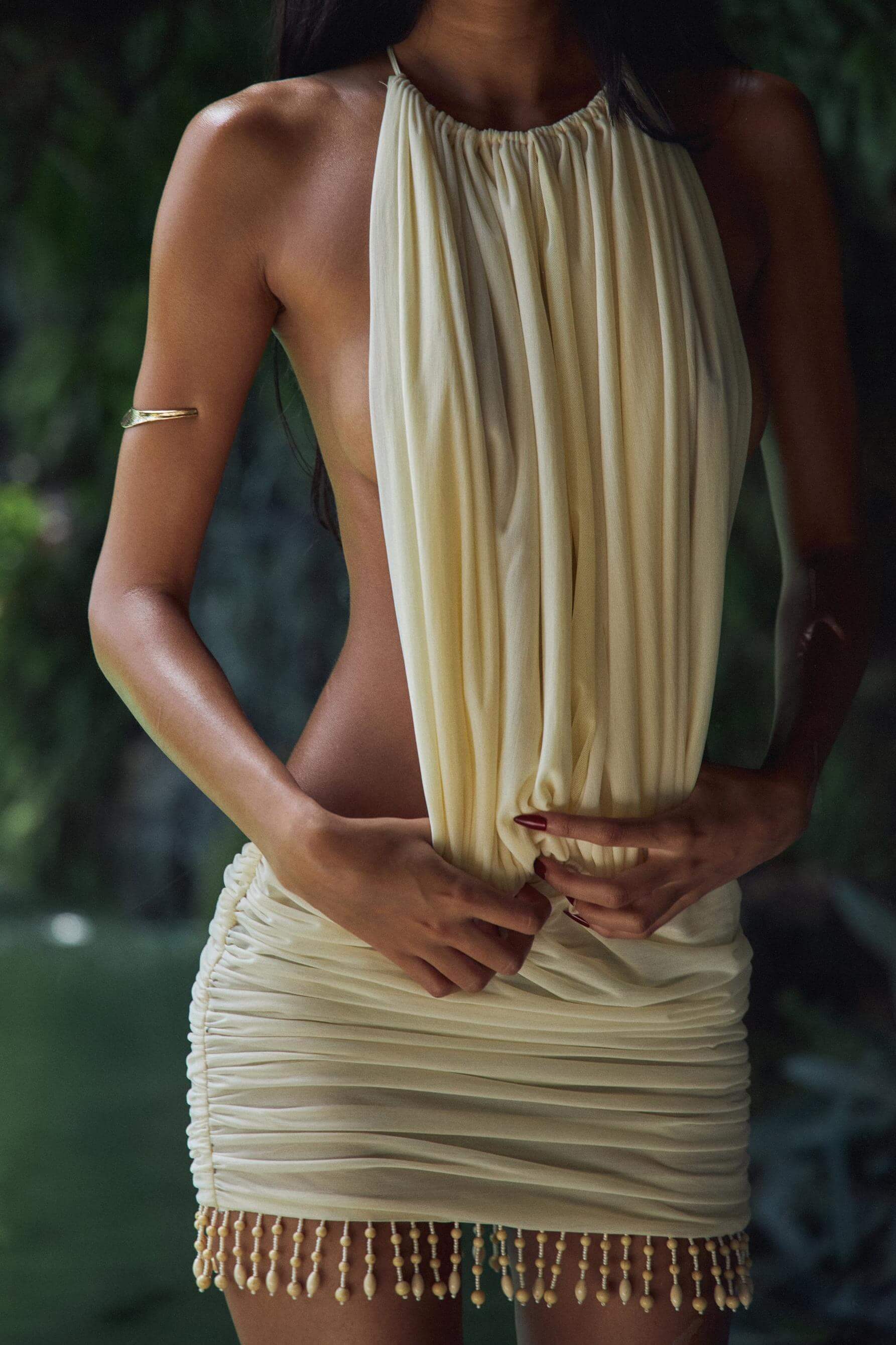 Lalapa Butter Mini Dress-ROVOLE