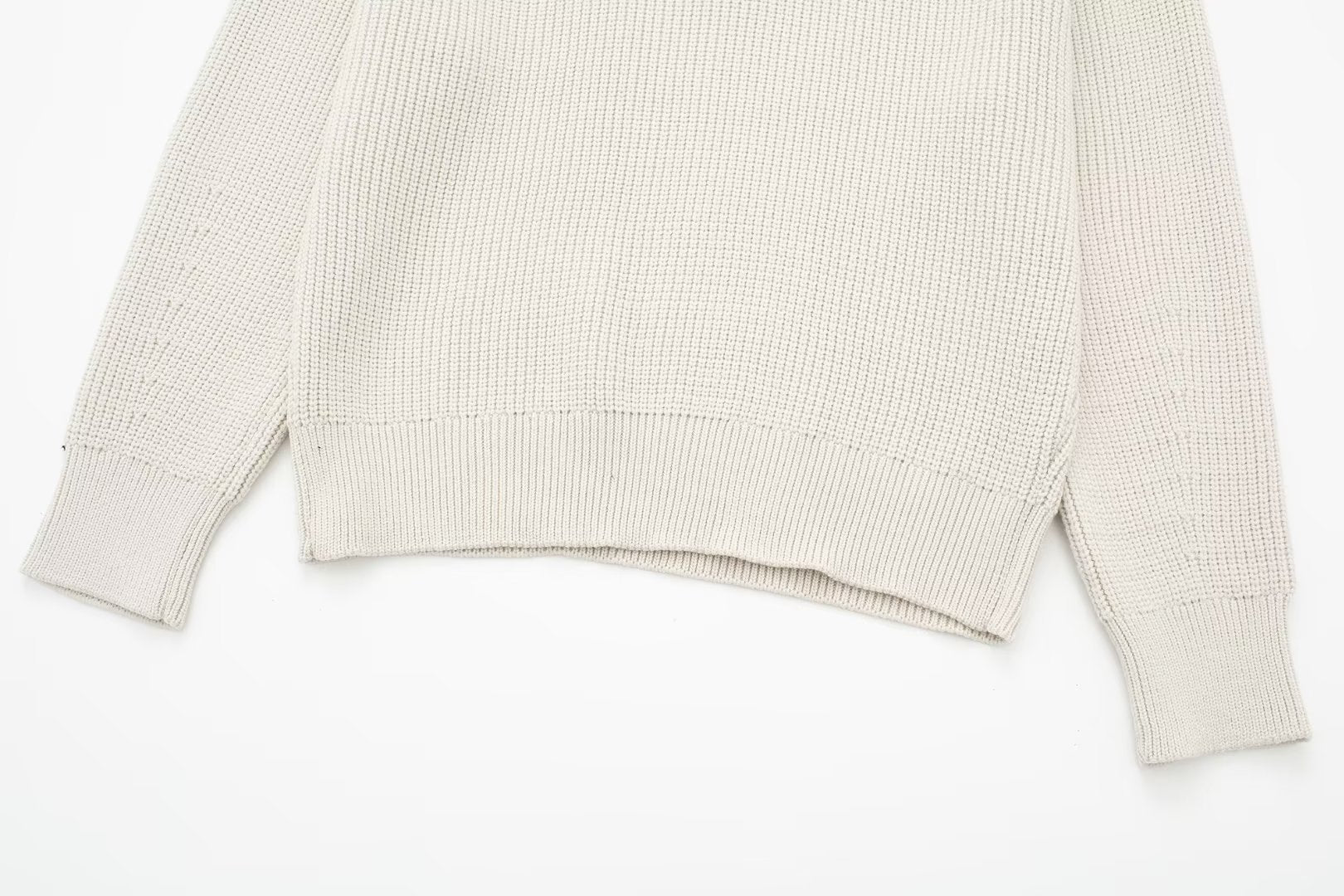 Holly Quarter Zip Sweater-ROVOLE