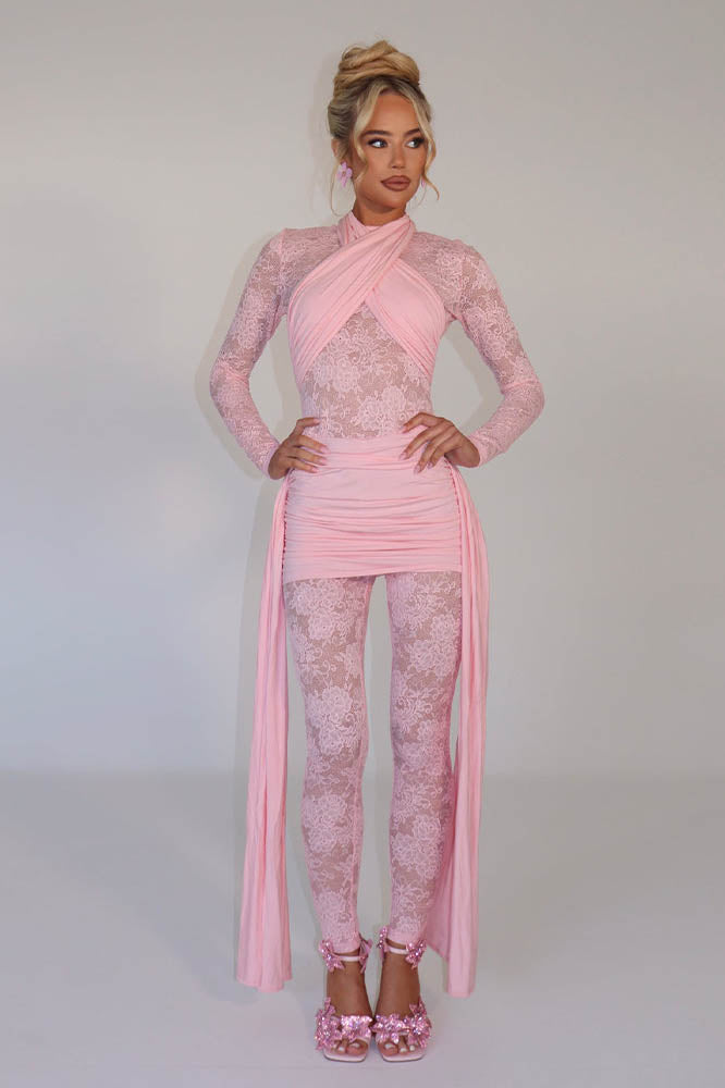 Silken Whispers Jumpsuit-ROVOLE