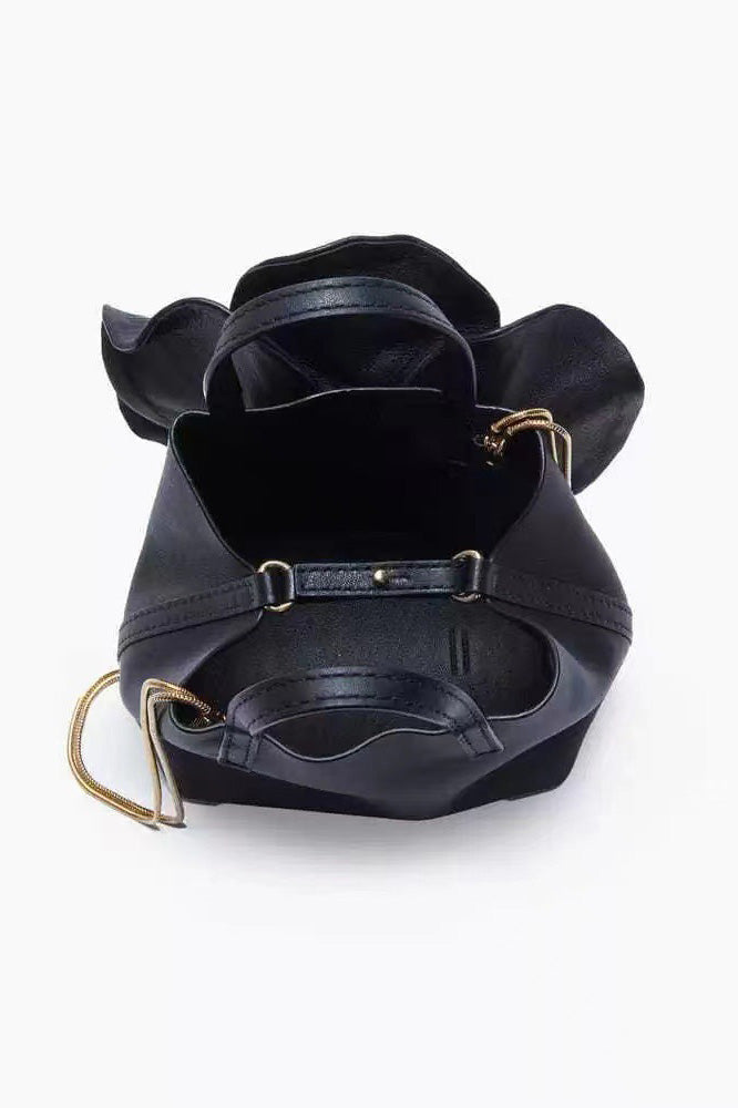 Floral PU Leather Handbag-ROVOLE