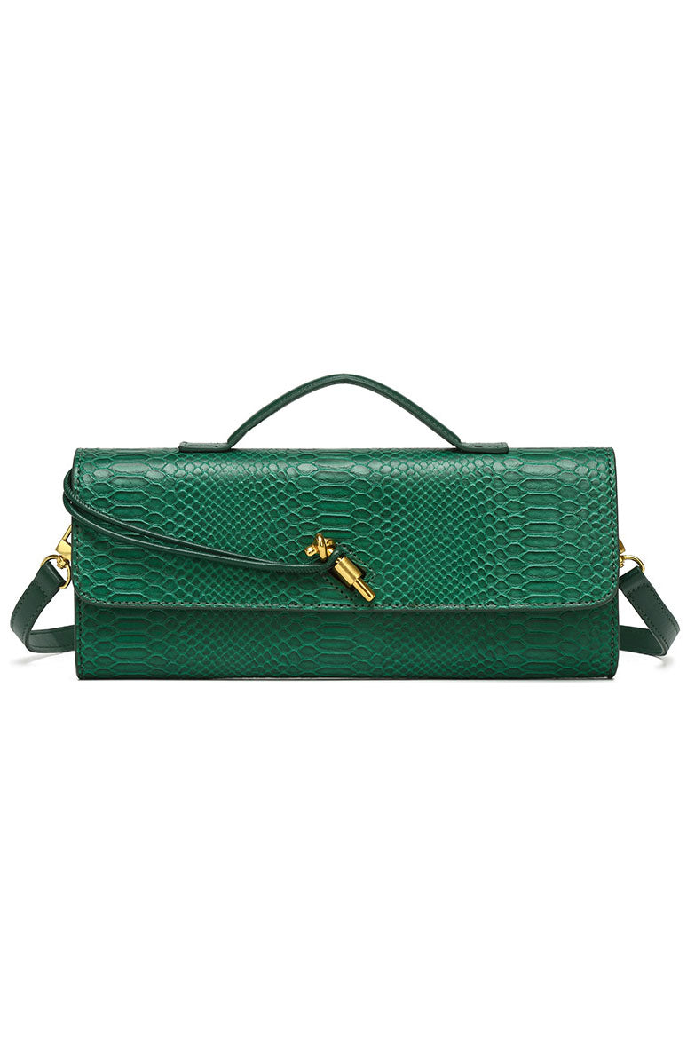 Woven Design Evening Clutch Bag-ROVOLE