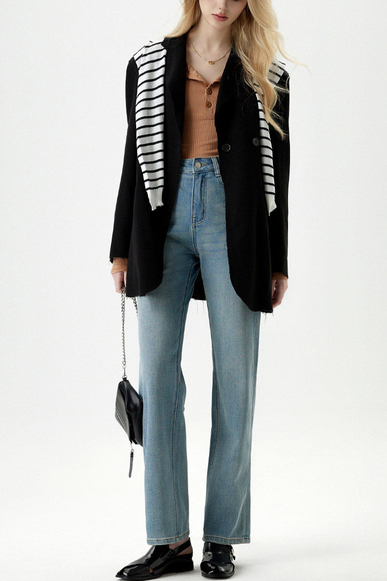 All-match Baguette Pants-ROVOLE