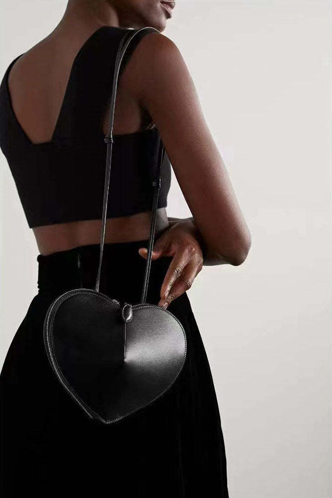 Korean Japanese Style Cute Heart Phone Bag-ROVOLE