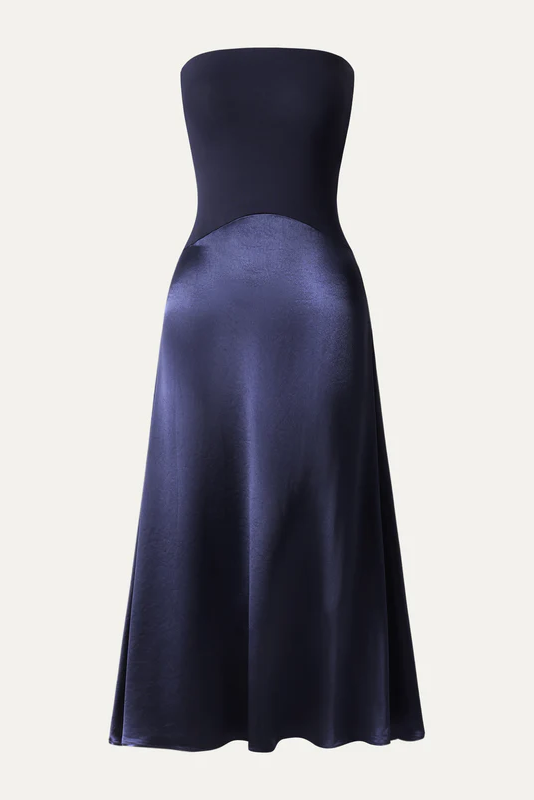 Curved-Waist Storytelling Dress-ROVOLE