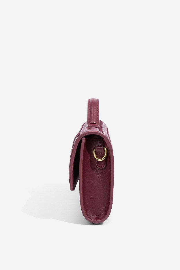 Woven Design Evening Clutch Bag-ROVOLE