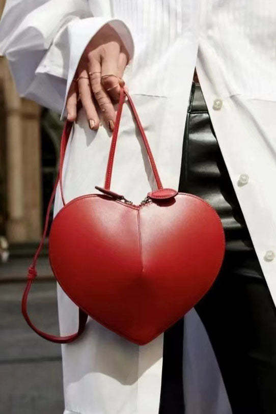 Korean Japanese Style Cute Heart Phone Bag-ROVOLE