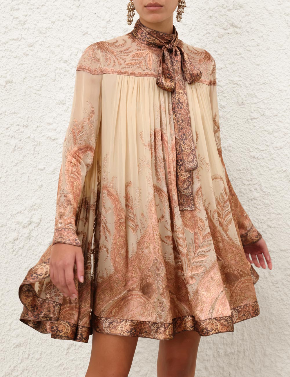 Hypnotic Batwing Mini Dress